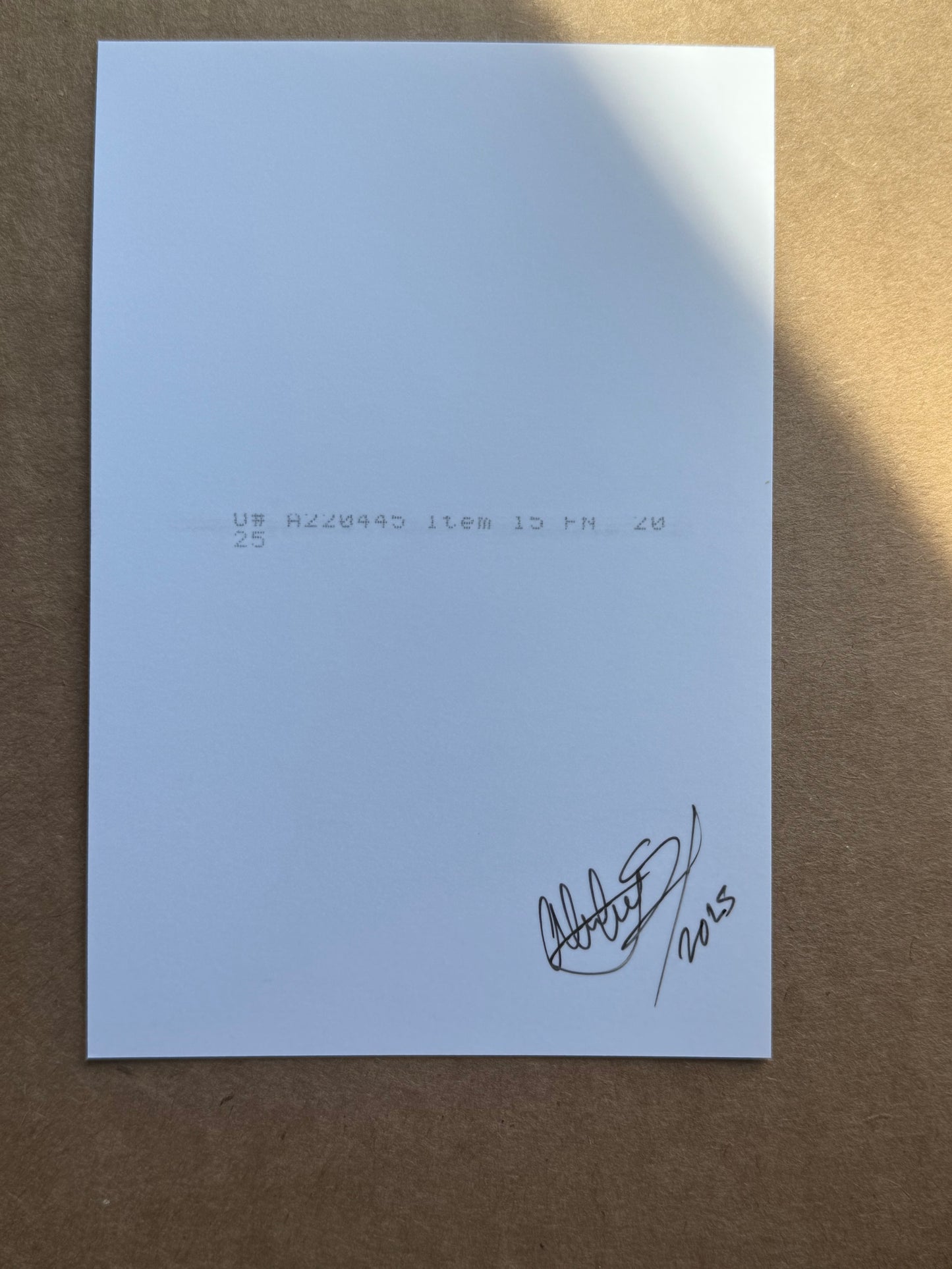 4x6 Print - Cold to the Touch