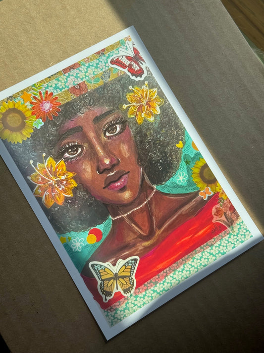 5x7 Print - Summer Time