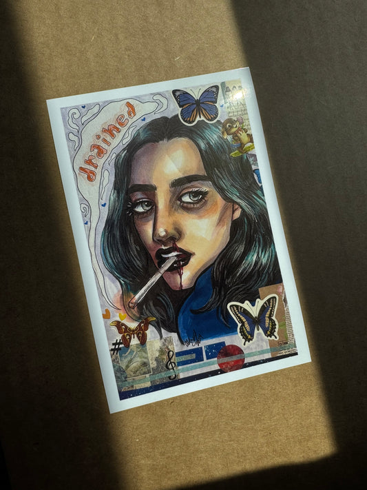 4x6 Print - Drained