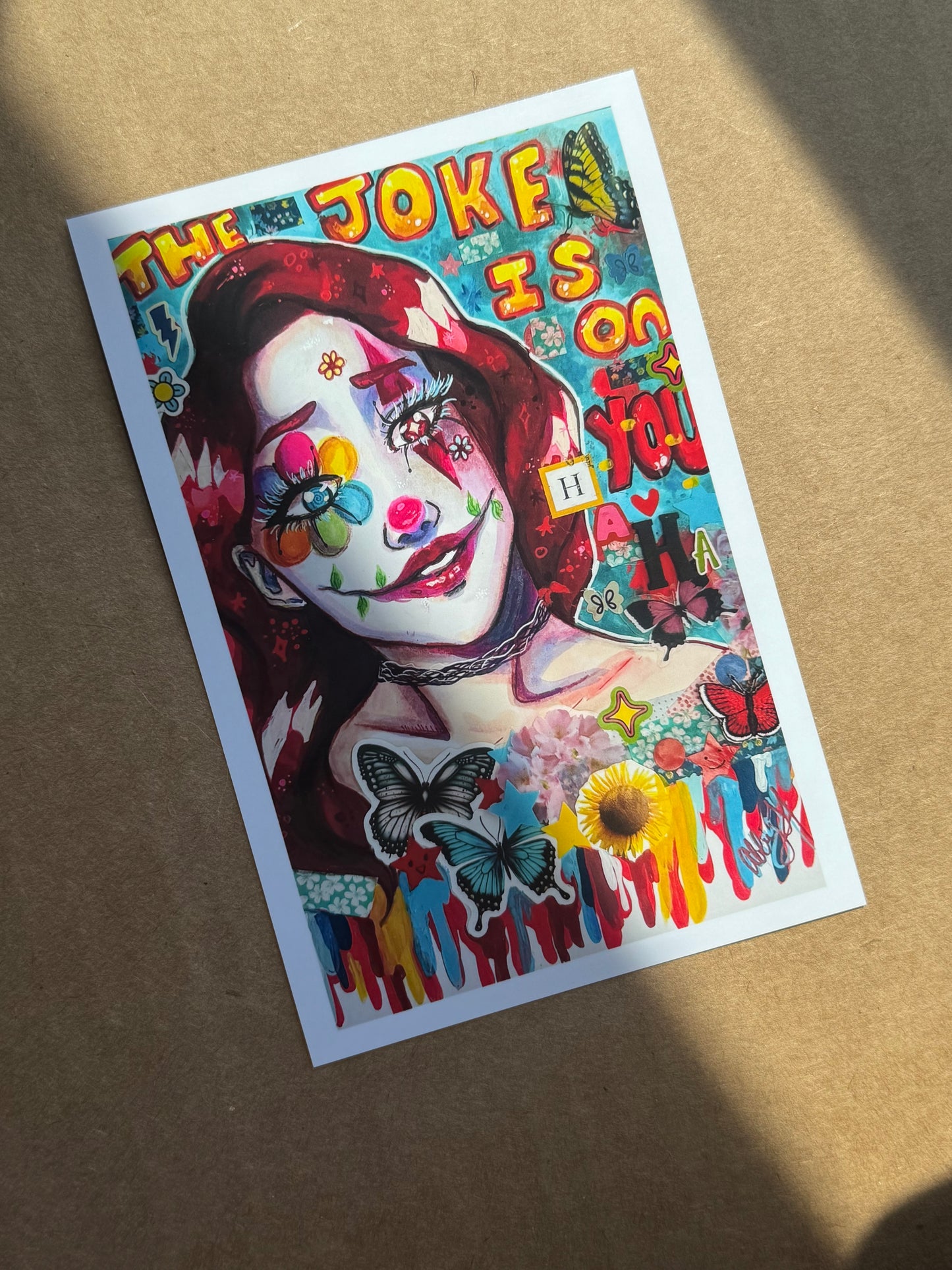 4x6 Print - The Joke's on You