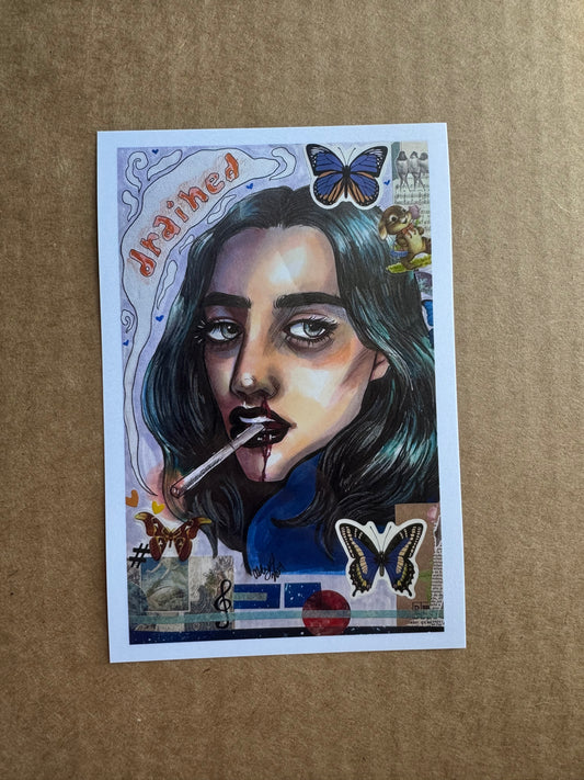 4x6 Print - Drained