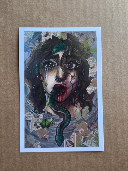 4x6 Print - Fear Will Eat You from the Inside Out