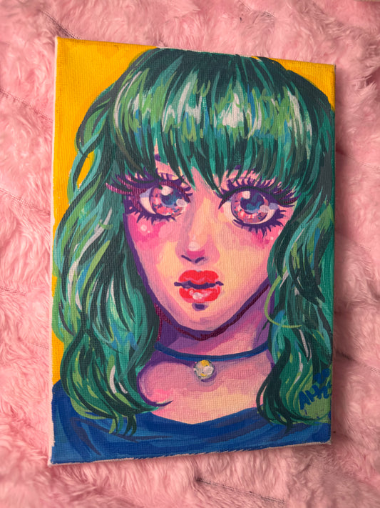 “Minty” - Original Painting