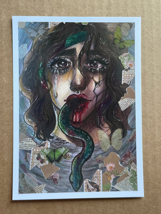 5x7 Print - Fear Will Eat You from the Inside Out