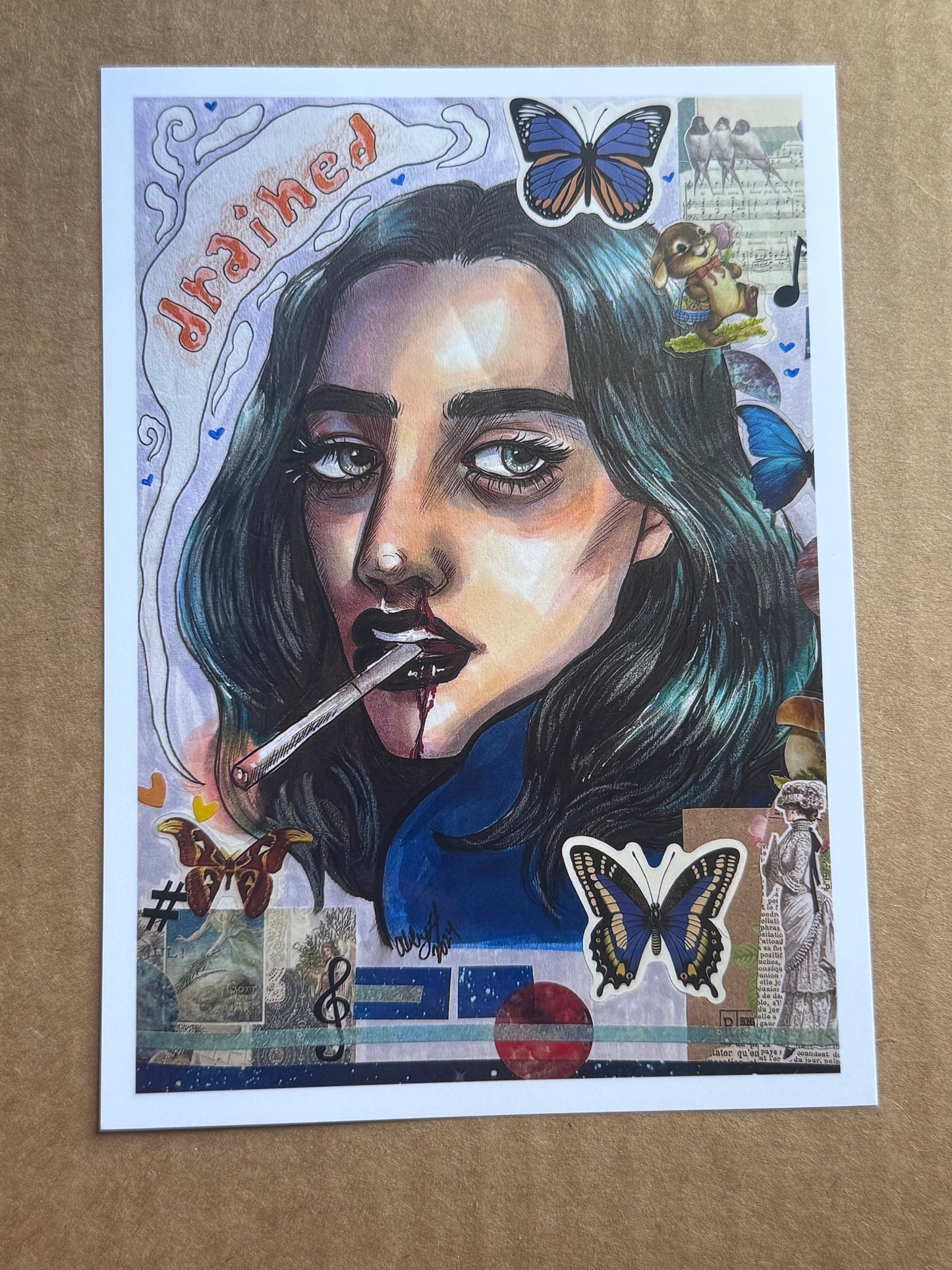 5x7 Print - Drained