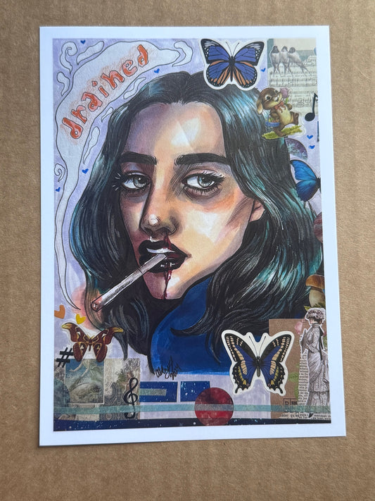 5x7 Print - Drained