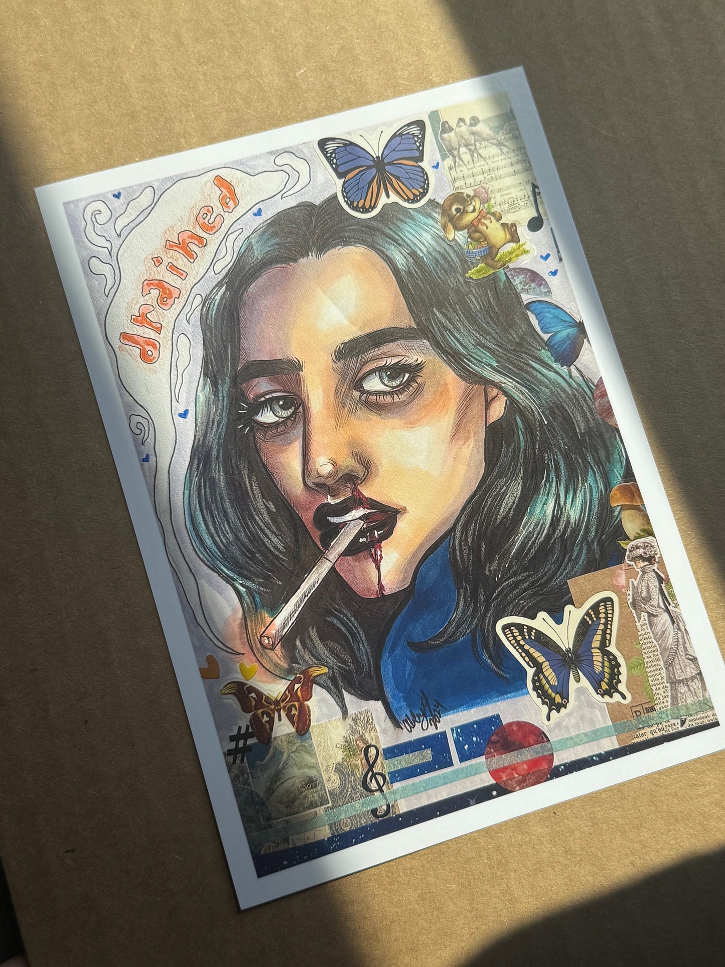 5x7 Print - Drained