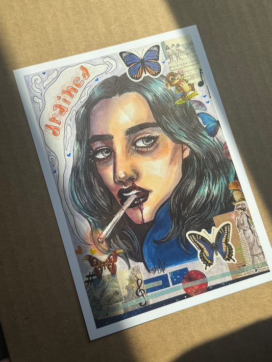 5x7 Print - Drained